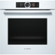 BOSCH Horno multifunción vapor  HSG636BW1.  . Blanco, Clase A